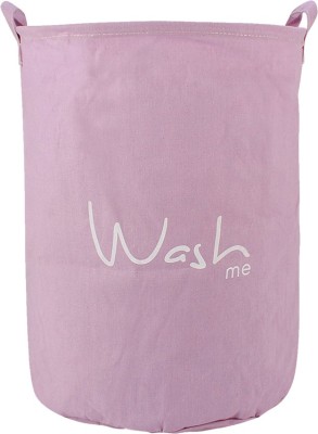 PrettyKrafts 45 L Pink Laundry Bag(Cotton)
