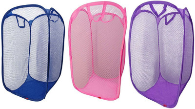 Kitchwish 45 L Multicolor Laundry Bag(Nylon)