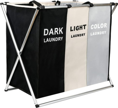 MOSHTU 135 L Multicolor Laundry Basket(Polyester)