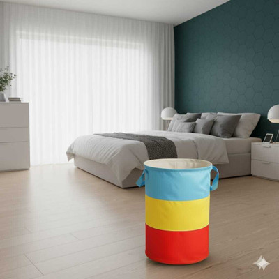 TheTrendyTailor 45 L Multicolor Laundry Bag(Jute)