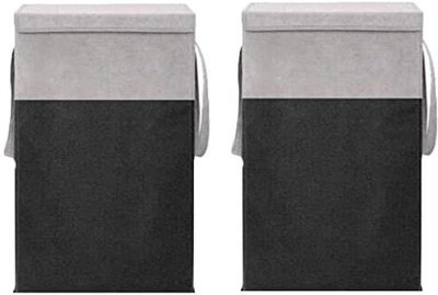 DIVINE 75 L Multicolor Laundry Basket(Non Woven)