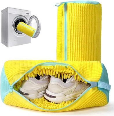 VRINDAVANESVARI 1 L Yellow Laundry Bag(Polyester)