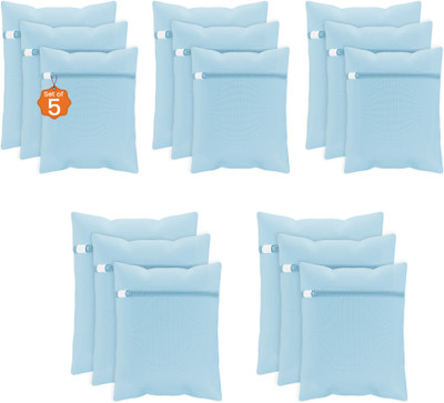 KUBER INDUSTRIES 2 L Blue Laundry Bag(Polyester)