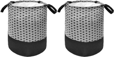 ZOVIRA 45 L Grey Laundry Bag(Non-Woven)