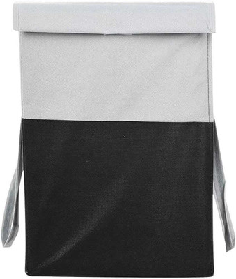 aarabdh ventures 75 L Black, Grey, White Laundry Basket(Non Woven)