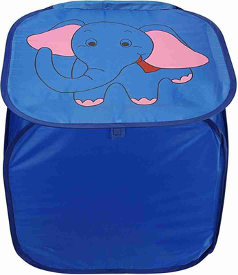 S M CREATION 50 L Blue Laundry Bag(Polyester)