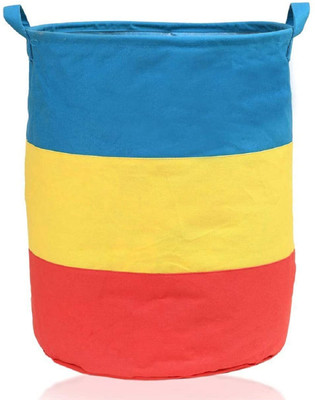 Sindhia 45 L Multicolor Laundry Basket(Non-Woven)