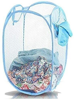 KUBER INDUSTRIES 30 L Blue Laundry Bag(Nylon)