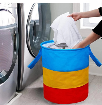 DESTINY ENT 20 L Multicolor Laundry Basket(Non Woven)