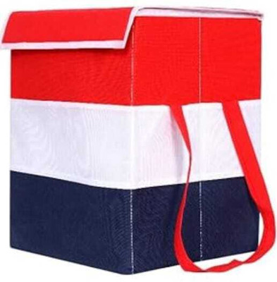 Ryboa Haima 70 L Red, White, Blue Laundry Basket(Non-Woven)