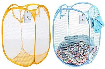 KUBER INDUSTRIES 30 L Multicolor Laundry Bag(Nylon)