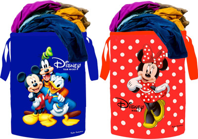 KUBER INDUSTRIES 45 L Multicolor Laundry Bag(PVC)