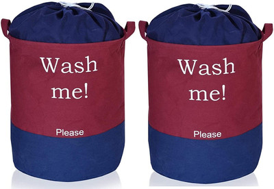 Camron Craft 45 L Maroon Laundry Basket(Non Woven)