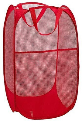 KUBER INDUSTRIES 20 L Red Laundry Bag(Nylon)