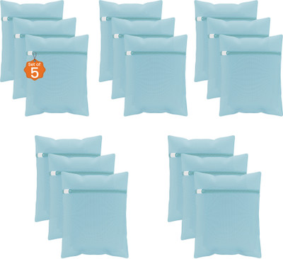 KUBER INDUSTRIES 2 L Blue Laundry Bag(Polyester)