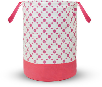Camron Craft 45 L Pink Laundry Basket(Non Woven)
