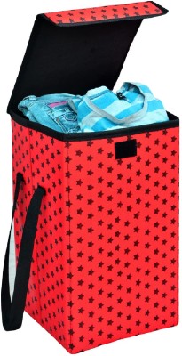 Crownsy 75 L Red Laundry Bag(Non-Woven)