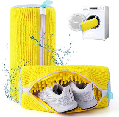 MYSASHOP 15 L Yellow Laundry Bag(Polyester)