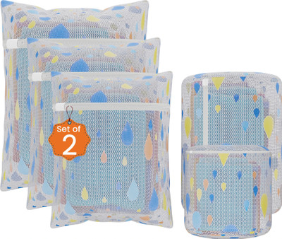 KUBER INDUSTRIES 2 L White Laundry Bag(Polyester)