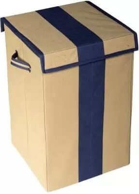 ARONKART CREATION 68 L Beige Laundry Basket(Non Woven)