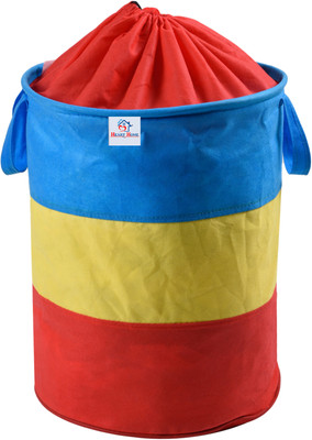 Heart Home 45 L Multicolor Laundry Basket(Non Woven)