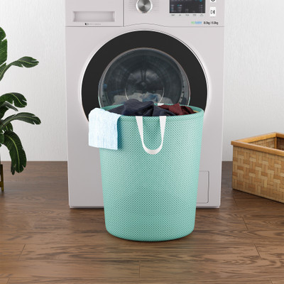 KUBER INDUSTRIES 40 L Green Laundry Bag(Polyester)