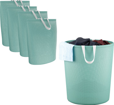 KUBER INDUSTRIES 40 L Green Laundry Bag(Polyester)