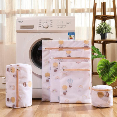Home Cloud 40 L Beige Laundry Bag(Cotton)