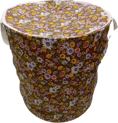 KiaraHome 50 L Multicolor Laundry Basket(Polyester)