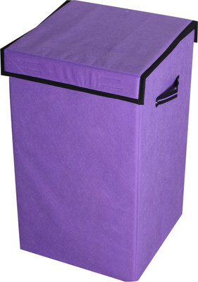 Shrey Creation 20 L Purple Laundry Bag(Non Woven)