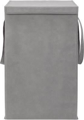 Ryboa Haima 68 L Grey Laundry Basket(Non Woven)