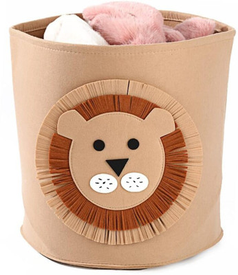 venimall 5 L Multicolor Laundry Basket(Polyester)