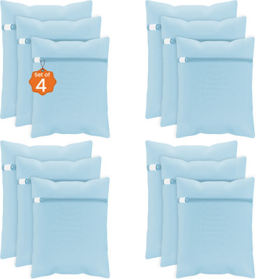KUBER INDUSTRIES 2 L Blue Laundry Bag(Polyester)