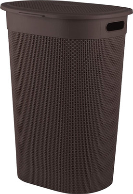 KUBER INDUSTRIES 55 L Brown Laundry Basket(Plastic)