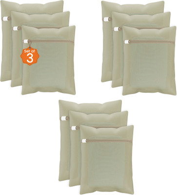 KUBER INDUSTRIES 2 L Beige Laundry Bag(Polyester)