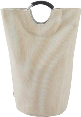 HOKiPO 60 L Beige Laundry Basket(Cotton)