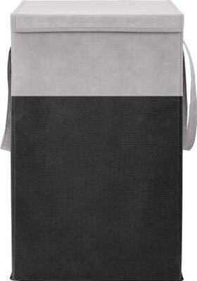 Flipkart SmartBuy 75 L Grey, Black Laundry Basket(Non Woven)