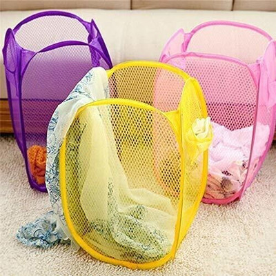 Dasya Enterprises 20 L Multicolor Laundry Bag(Nylon)