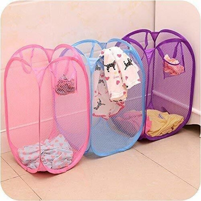 KUBER INDUSTRIES 20 L Multicolor Laundry Bag(Nylon)