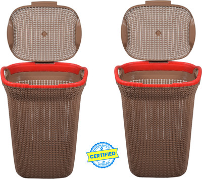 COMFORT Creation 55 L Brown Laundry Basket(Plastic)
