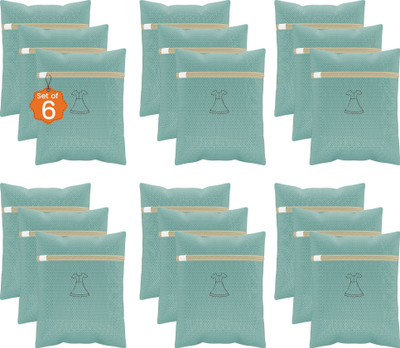 KUBER INDUSTRIES 2 L Green Laundry Bag(Polyester)