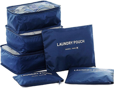 DEWPETON 8 L Multicolor Laundry Bag(Polyester)