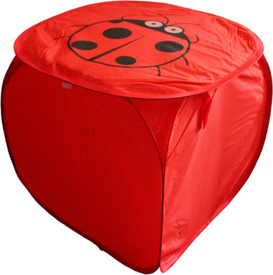 SM Enterprises 50 L Red Laundry Basket(Polyester)