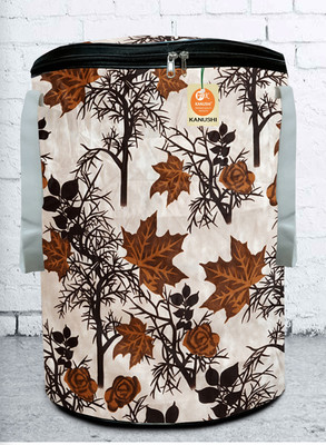 Kanushi Industries 45 L Multicolor Laundry Bag(Polyester, Plastic)
