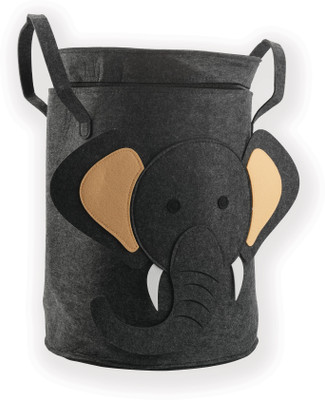 Nvskids 45 L Black Laundry Bag(Canvas)