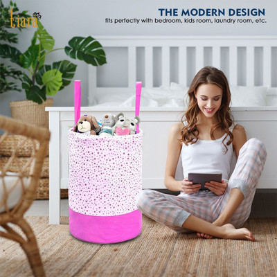 SH NASIMA 45 L Pink Laundry Bag(Non Woven)