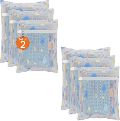 KUBER INDUSTRIES 2 L White Laundry Bag(Polyester)