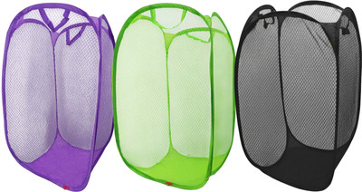 Kitchwish 45 L Multicolor Laundry Bag(Nylon)