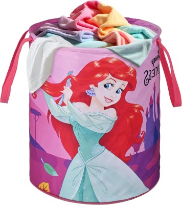 DISNEY 45 L Pink Laundry Basket(Polyester)