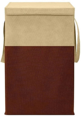 JoyeCrafts 75 L Brown Laundry Basket(Non Woven)